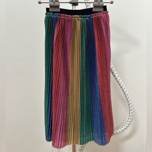 Girls Boden sparkly rainbow skirt. Size 11/12
